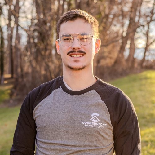 Team member photo with grass background